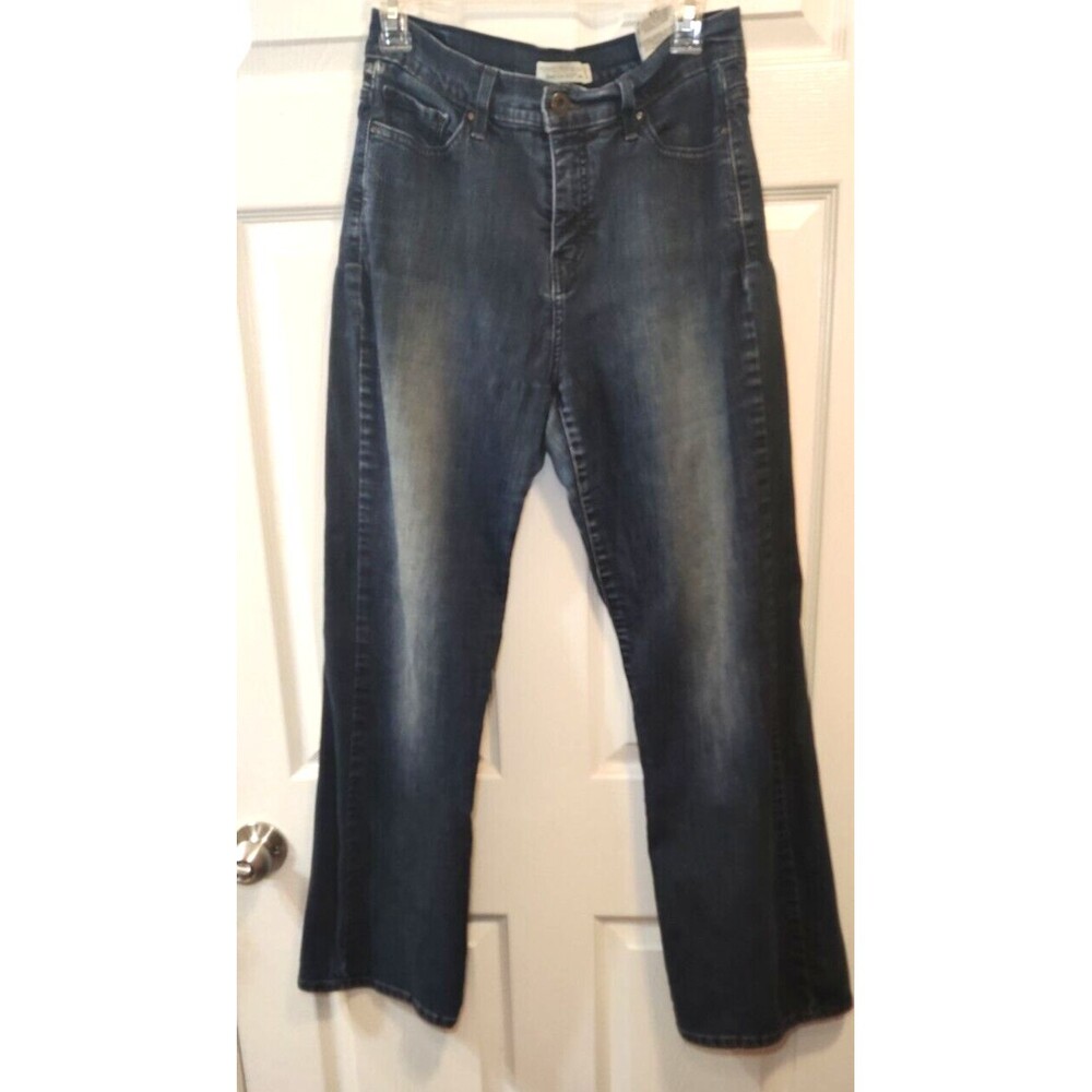 Levis 512 Jeans Size 12 M Womens Perfectly Slimming Bootcut Blue Denim
